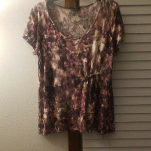 DAYSI FOUNTES WOMENS TOP SHIRT BLOUSE SIZE XL